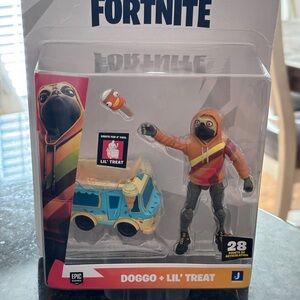 Epic Games Doggo & Lil' Treat Action Figure Set - Multicolor
